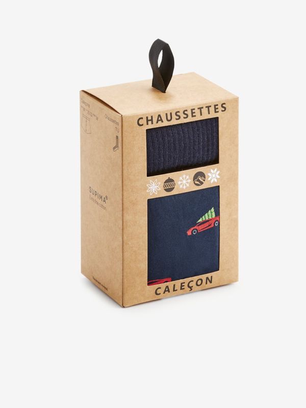 Celio Celio Set Trenýrky a Čarape plava