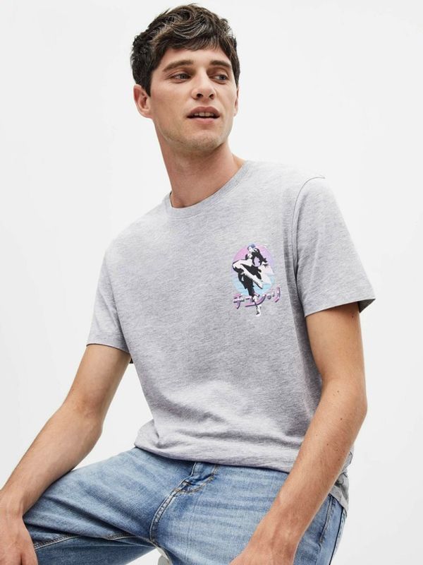 Celio Celio Street Fighter Majica siva