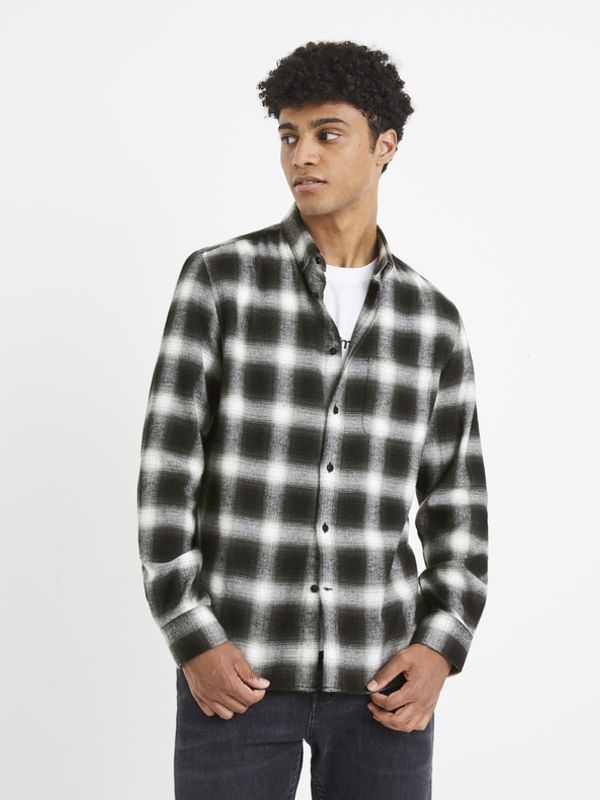 Celio Celio Vaflaca Košulja smeđa