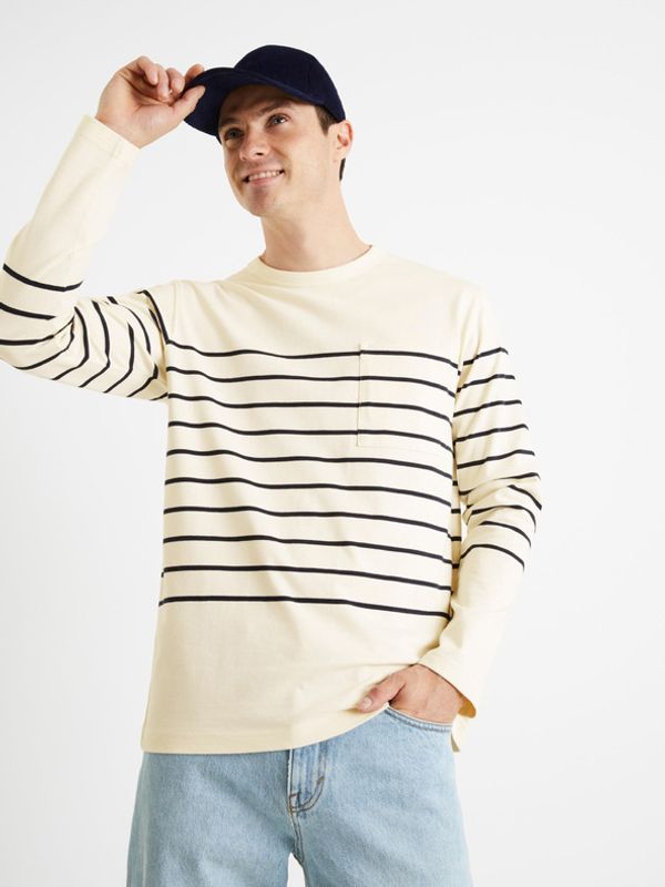 Celio Celio Veboxmlr Majica bijela