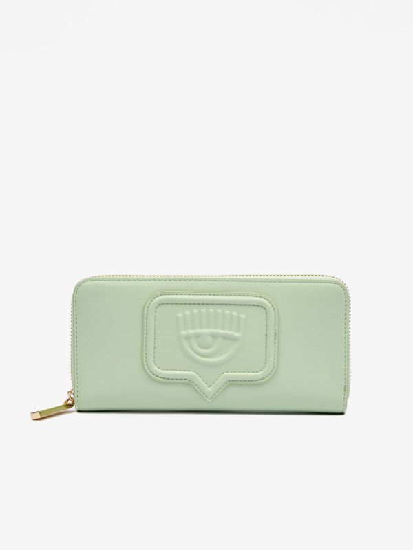 CHIARA FERRAGNI CHIARA FERRAGNI Eyelike Bags Novčanik zelena