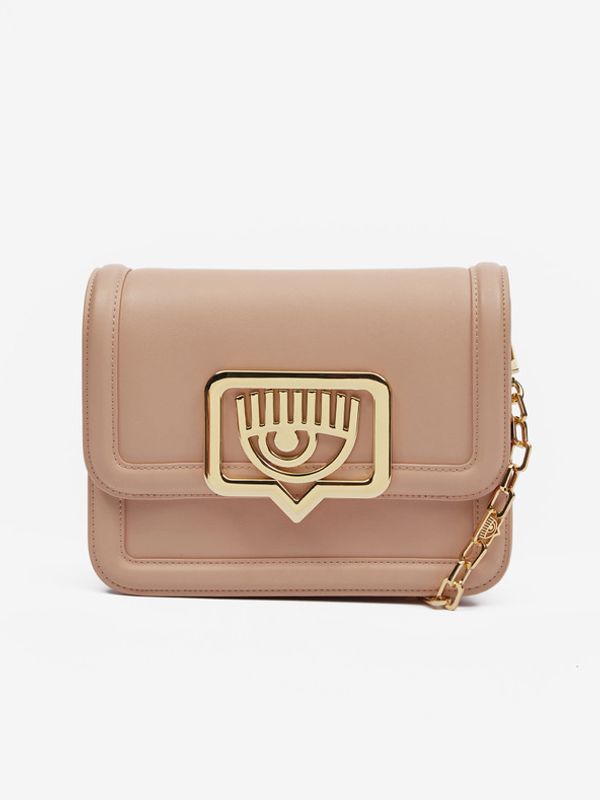 CHIARA FERRAGNI CHIARA FERRAGNI Eyelike Buckle Torba bež