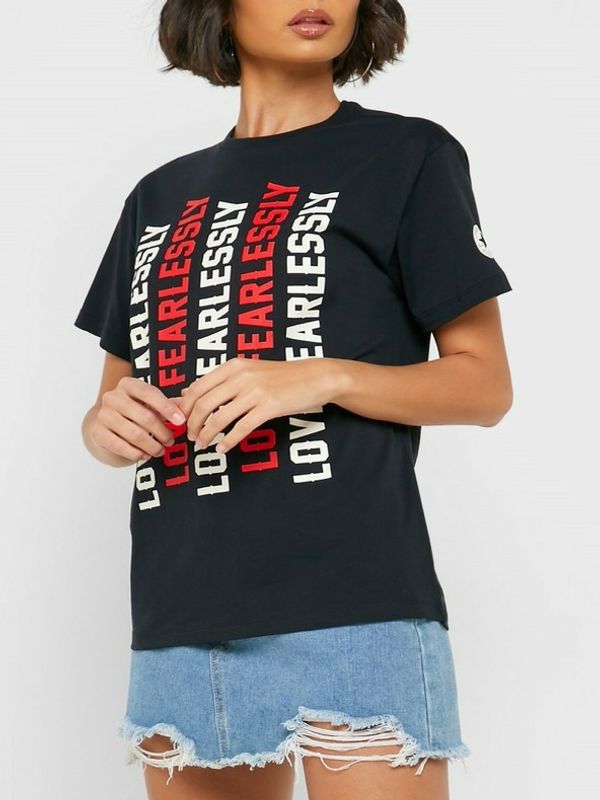 Converse Converse Majica crna