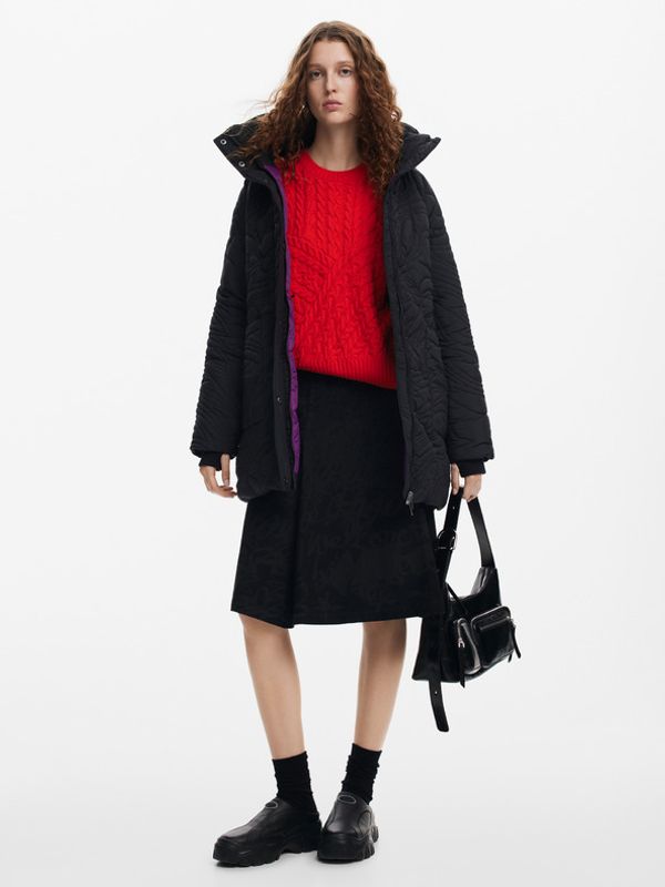 Desigual Desigual Aarhus Jakna crna