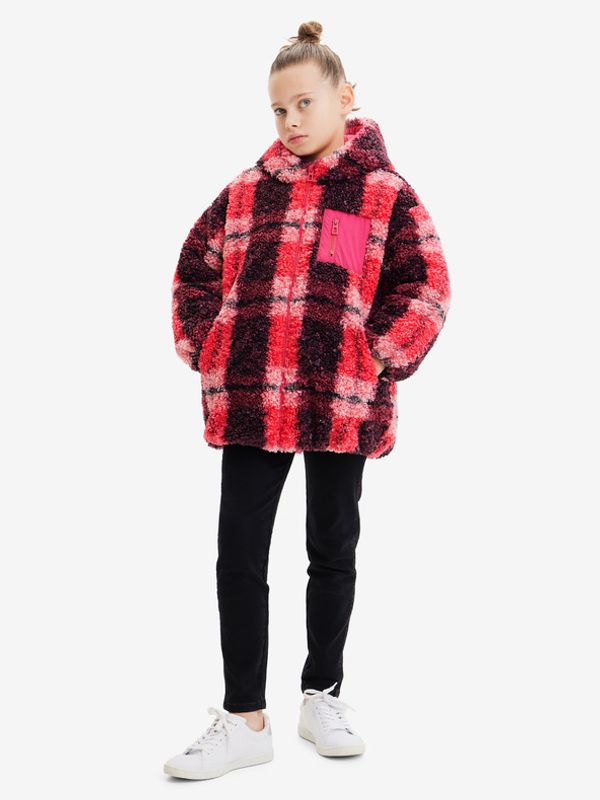 Desigual Desigual Blake Jakna dječja ružičasta