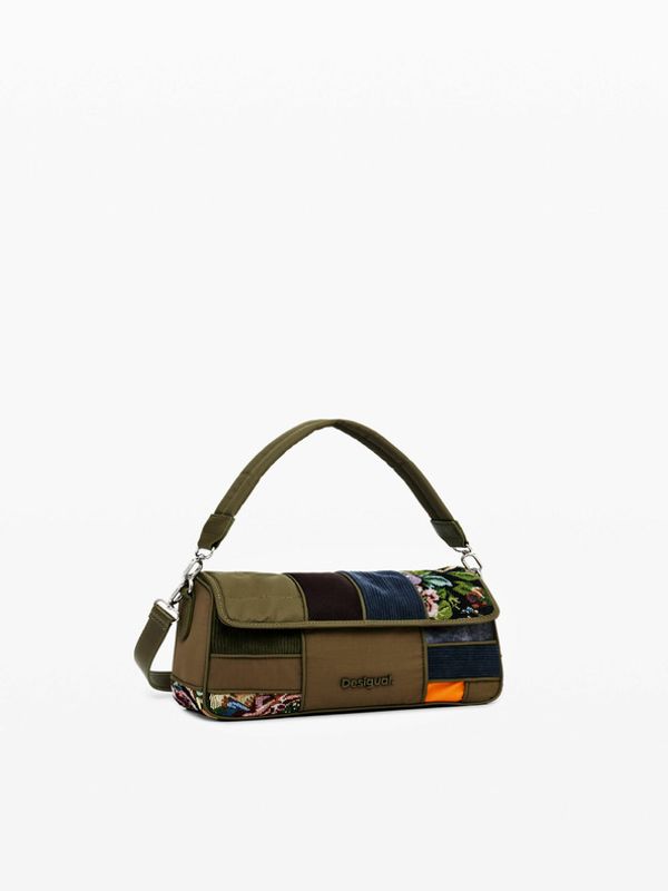 Desigual Desigual Camo Patch Phuket Torba zelena