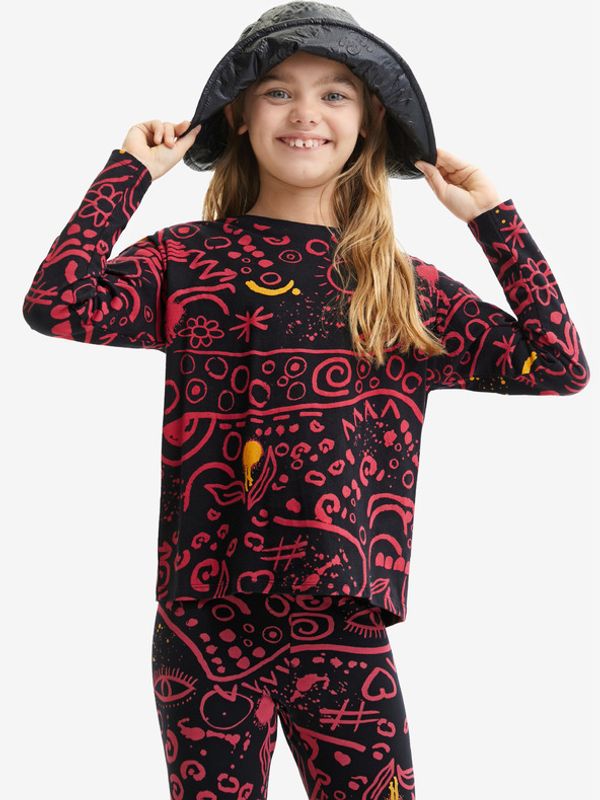Desigual Desigual Carlota Majica dječja crna
