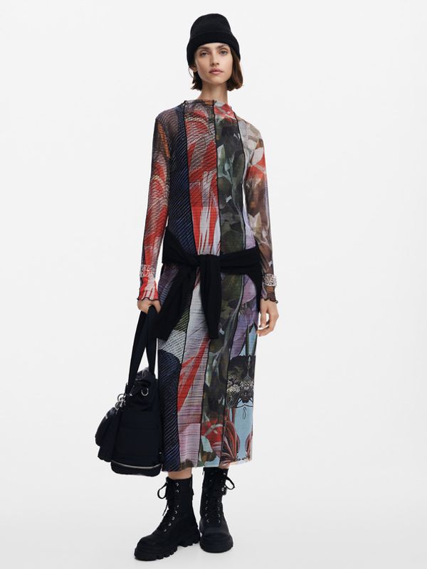 Desigual Desigual Carson Haljina narančasta