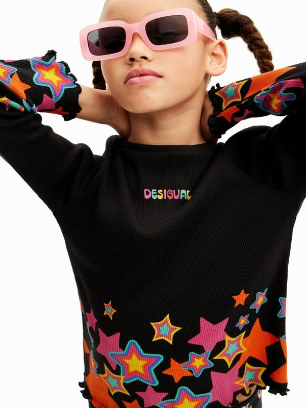 Desigual Desigual Chantal Majica dječja crna