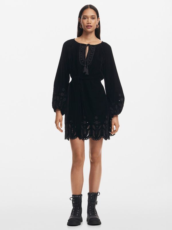 Desigual Desigual Columbus Haljina crna