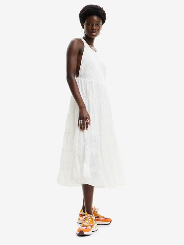 Desigual Desigual Desigual x M. Christian Lacroix Romantic Haljina bijela