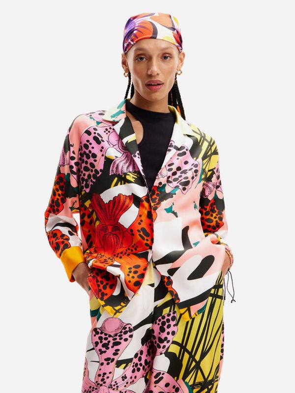 Desigual Desigual Ericeira Lacroix Bluza ružičasta