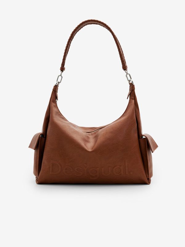 Desigual Desigual Half Logo 24 Brasilia Torba smeđa