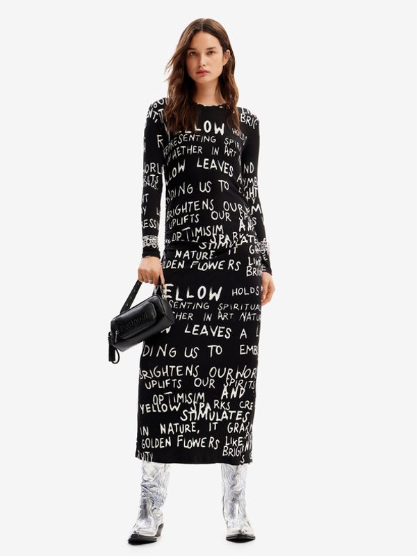 Desigual Desigual Hesian Haljina crna