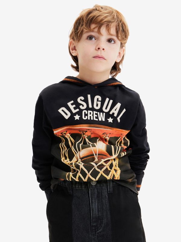 Desigual Desigual Jordan Trenirka (gornji dio) dječja crna