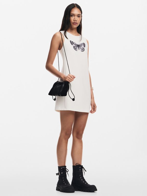 Desigual Desigual Los Angeles Haljina bijela