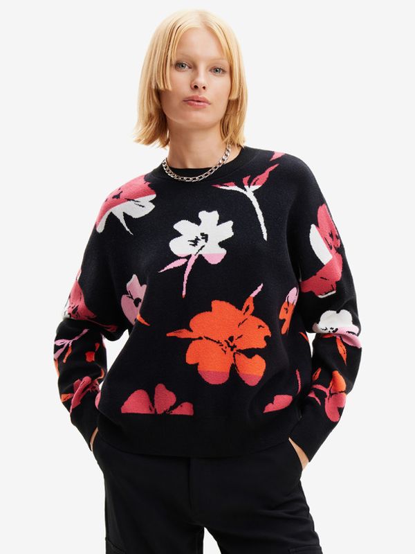 Desigual Desigual Luca Džemper crna