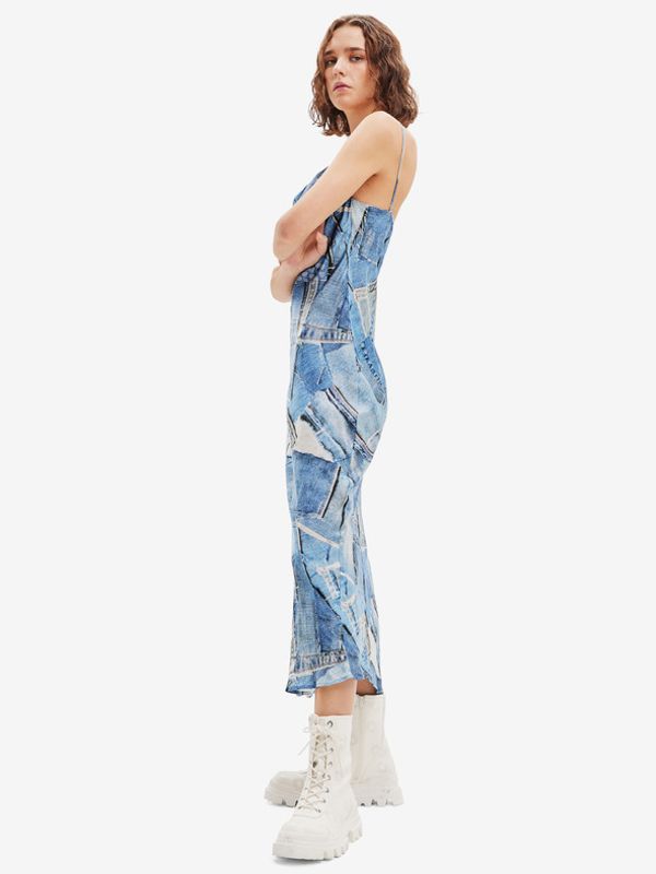 Desigual Desigual Misisipi Haljina plava