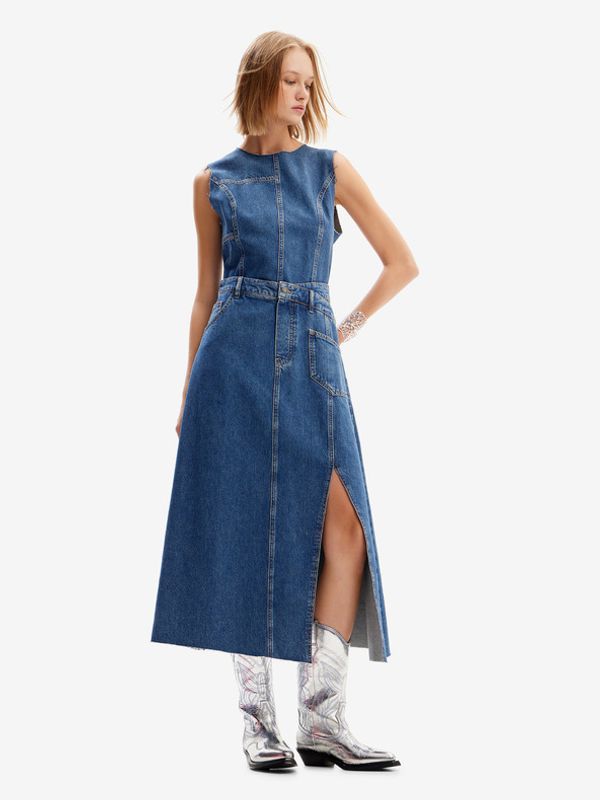 Desigual Desigual Nueva York Haljina plava