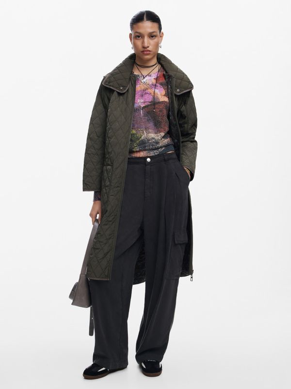 Desigual Desigual Odense Kaput zelena