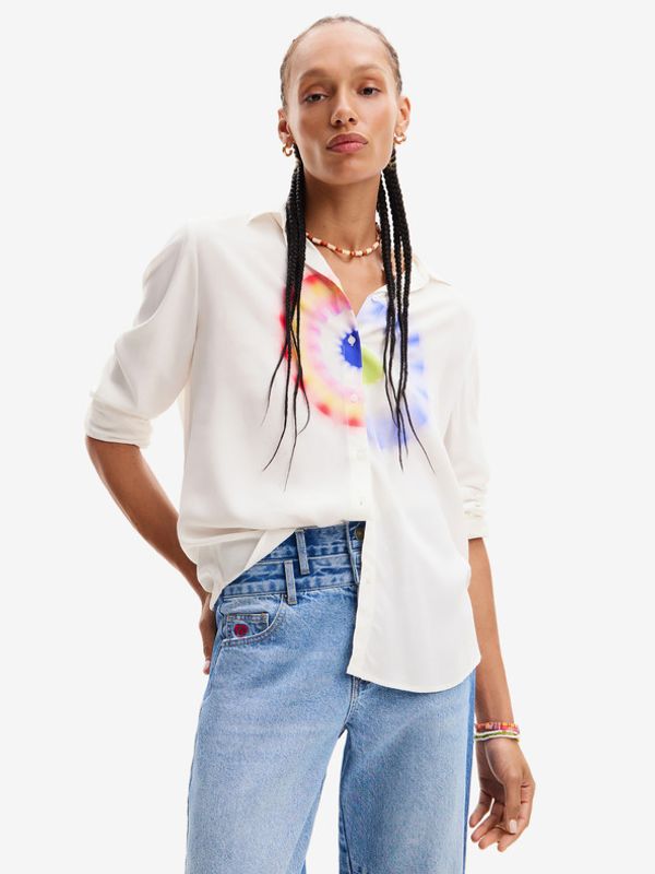 Desigual Desigual Ohm Košulja bijela
