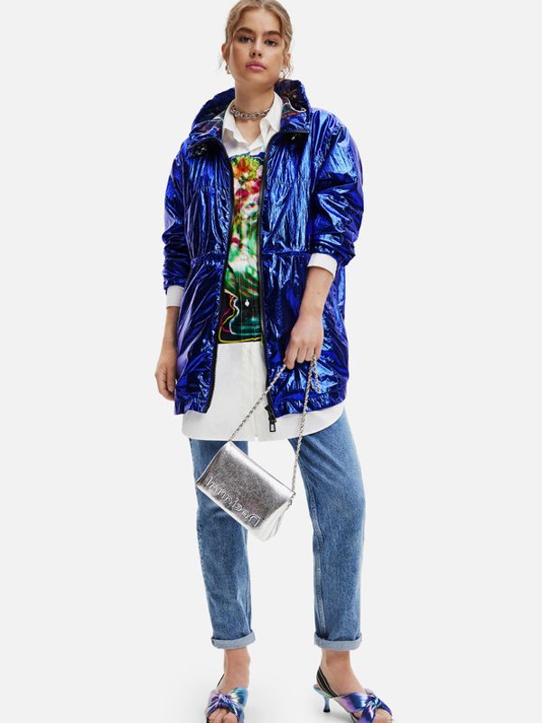 Desigual Desigual Ontario Parka plava