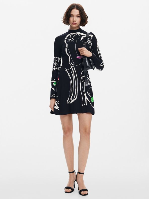 Desigual Desigual Oregon Haljina crna