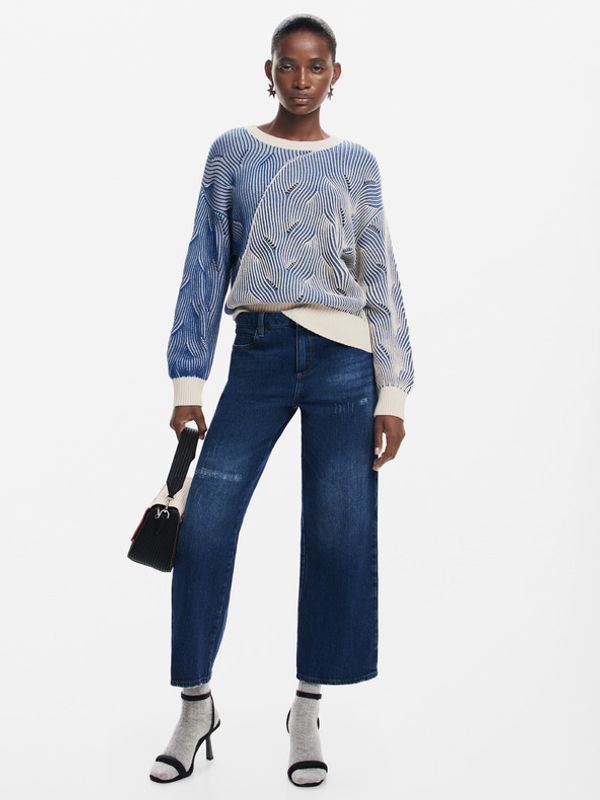 Desigual Desigual Ottawa Džemper plava