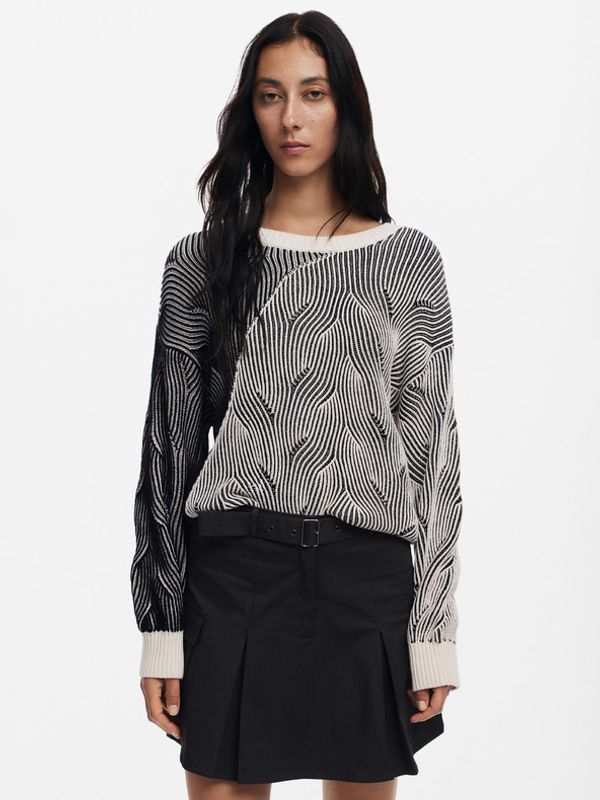 Desigual Desigual Ottawa Džemper siva