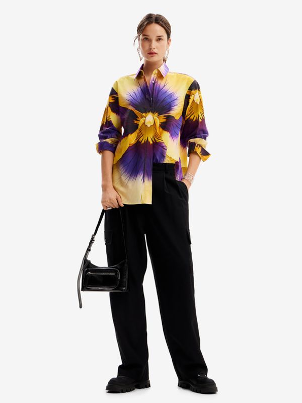 Desigual Desigual Pensee Lacroix Košulja žuta