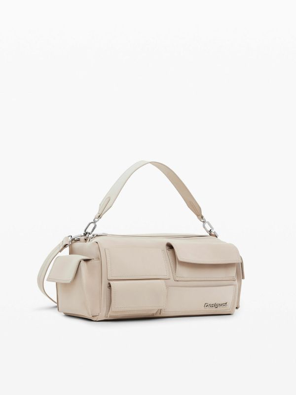 Desigual Desigual Pocket Face Habana Torba bež