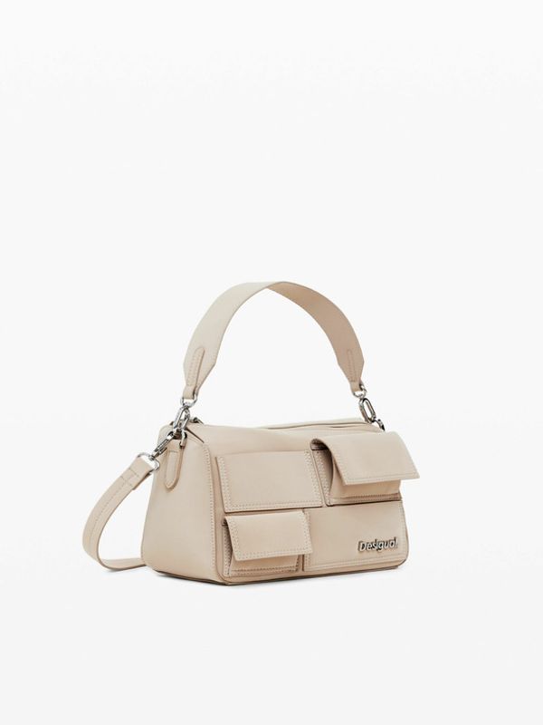 Desigual Desigual Pocket Phuket Mini Torba bež