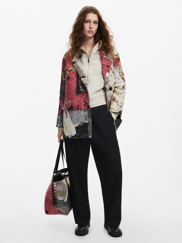 Desigual Desigual Poster Lacroix Kaput ružičasta