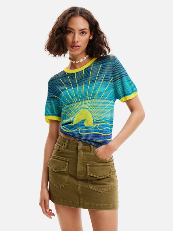 Desigual Desigual Sun Majica plava