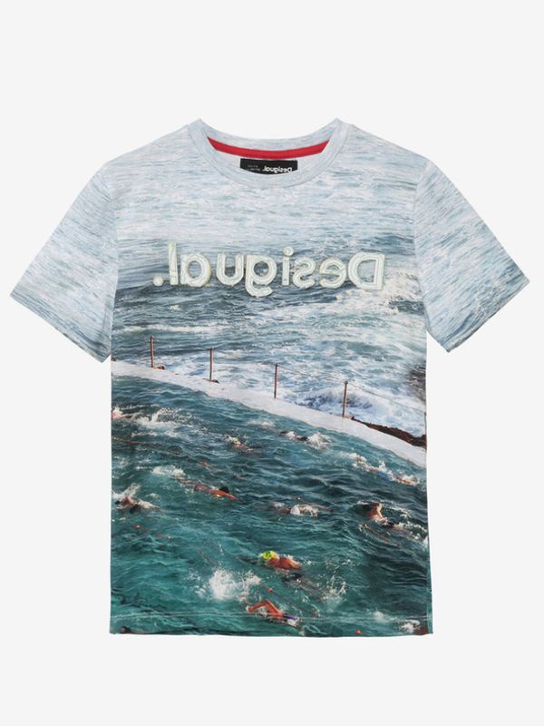 Desigual Desigual TS Julio Majica dječja plava