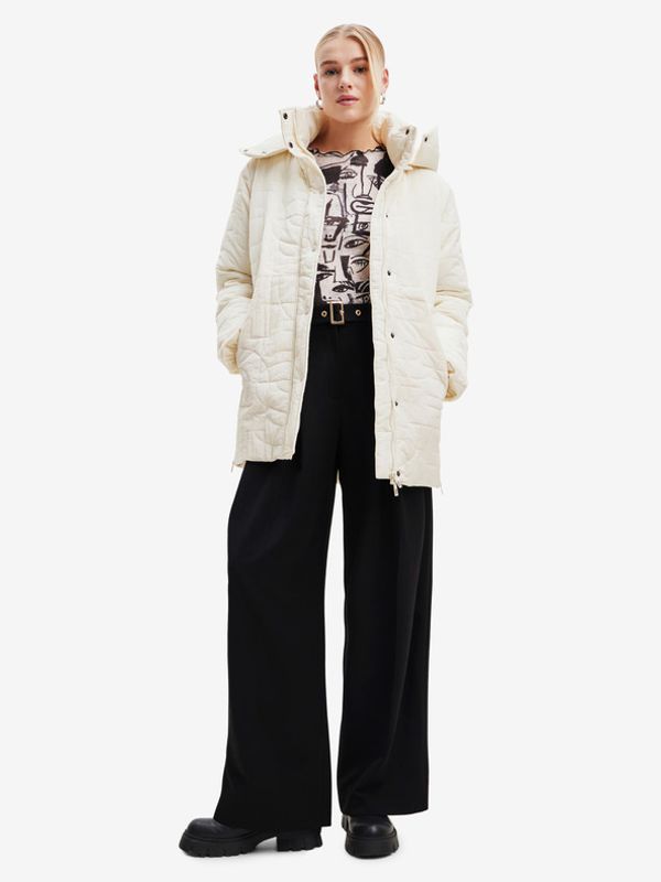 Desigual Desigual Tulip Jakna bijela