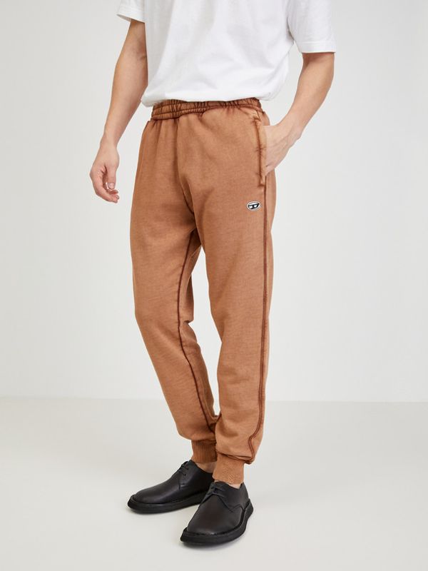 Diesel Diesel Donji dio trenirke smeđa