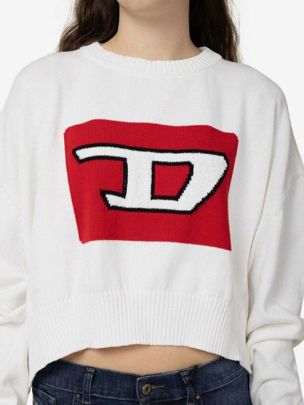 Diesel Diesel Džemper bijela