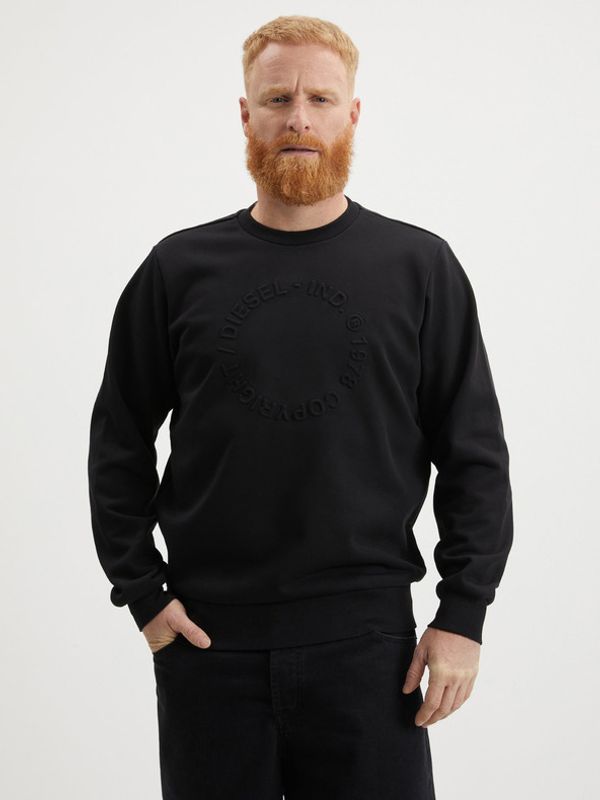 Diesel Diesel Girk Majica dugih rukava crna