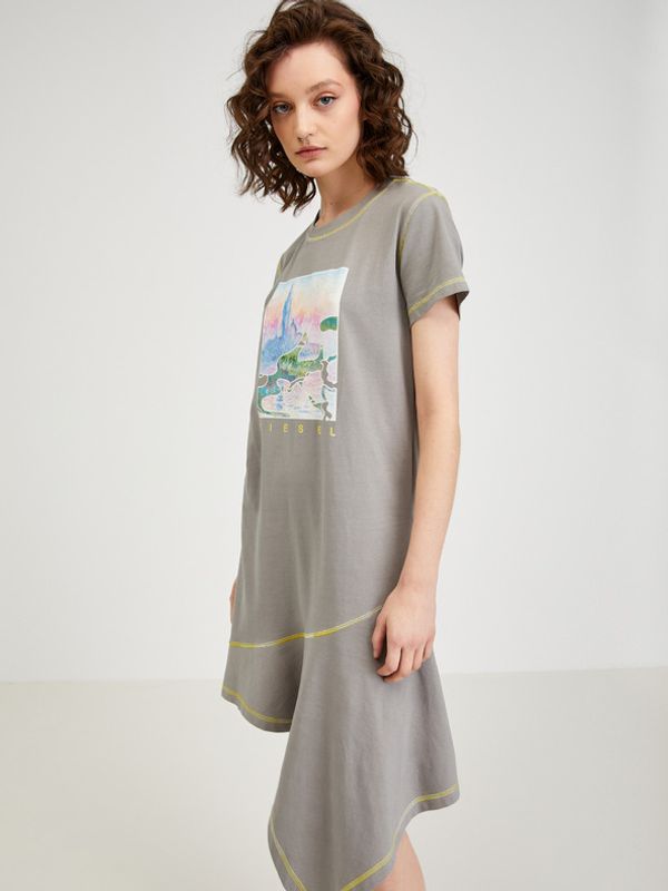 Diesel Diesel Haljina siva