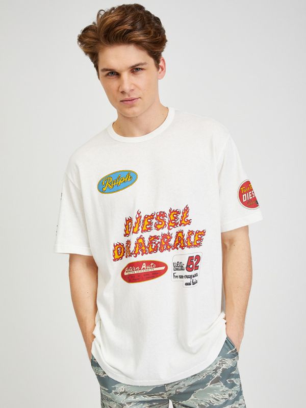 Diesel Diesel Majica bijela