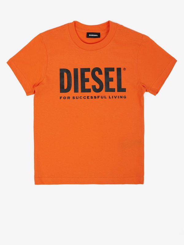 Diesel Diesel Majica dječja narančasta