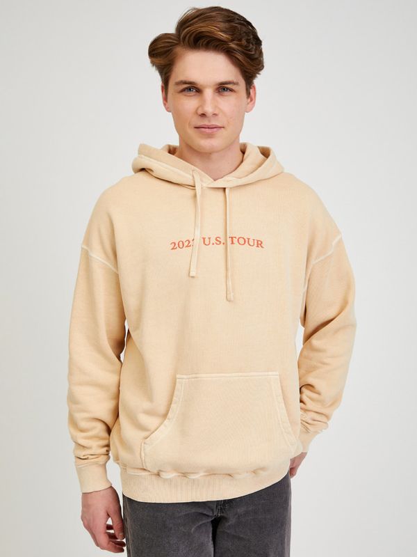 Diesel Diesel Majica dugih rukava bež