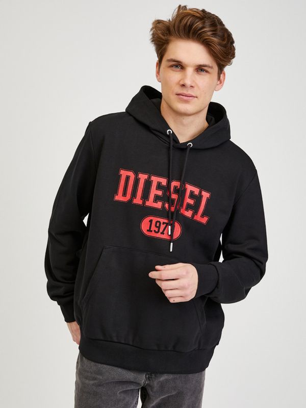 Diesel Diesel Majica dugih rukava crna