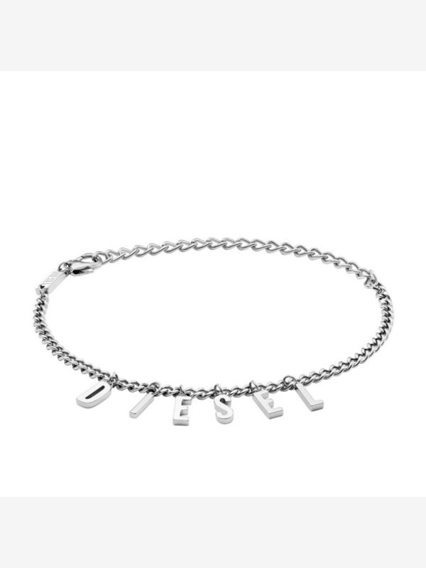 Diesel Diesel Narukvica srebrna