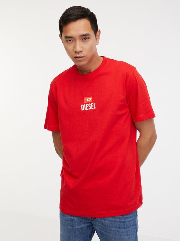 Diesel Diesel T-Just Majica crvena