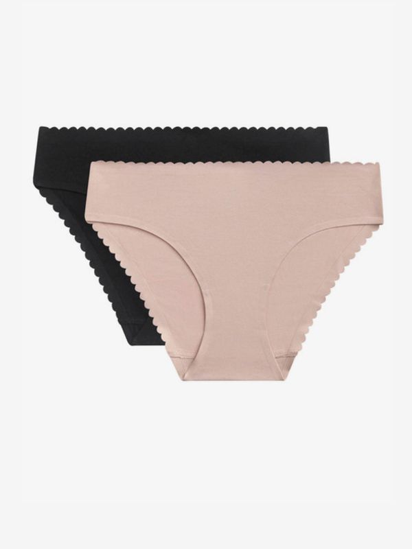 DIM DIM Body Touch Midi Brief 3-pack Gaćice bež