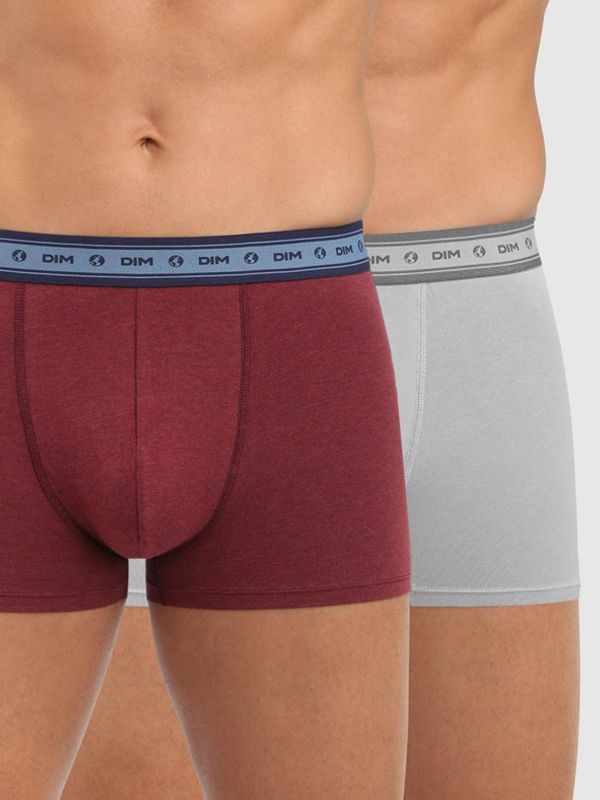 DIM DIM Green Ecosmart 2-pack Bokserice crvena
