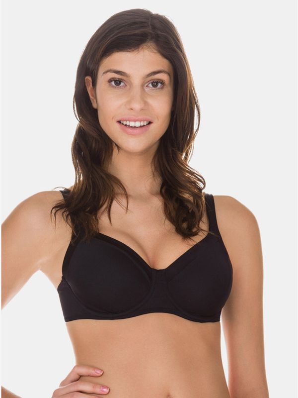 DIM DIM Invisible Generous Grudnjak crna