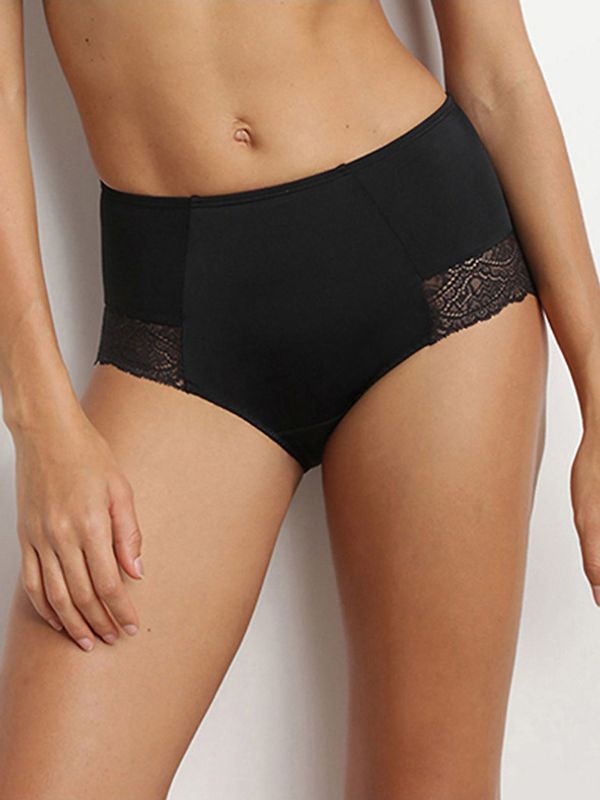 DIM DIM Lace Culotte Gaćice crna
